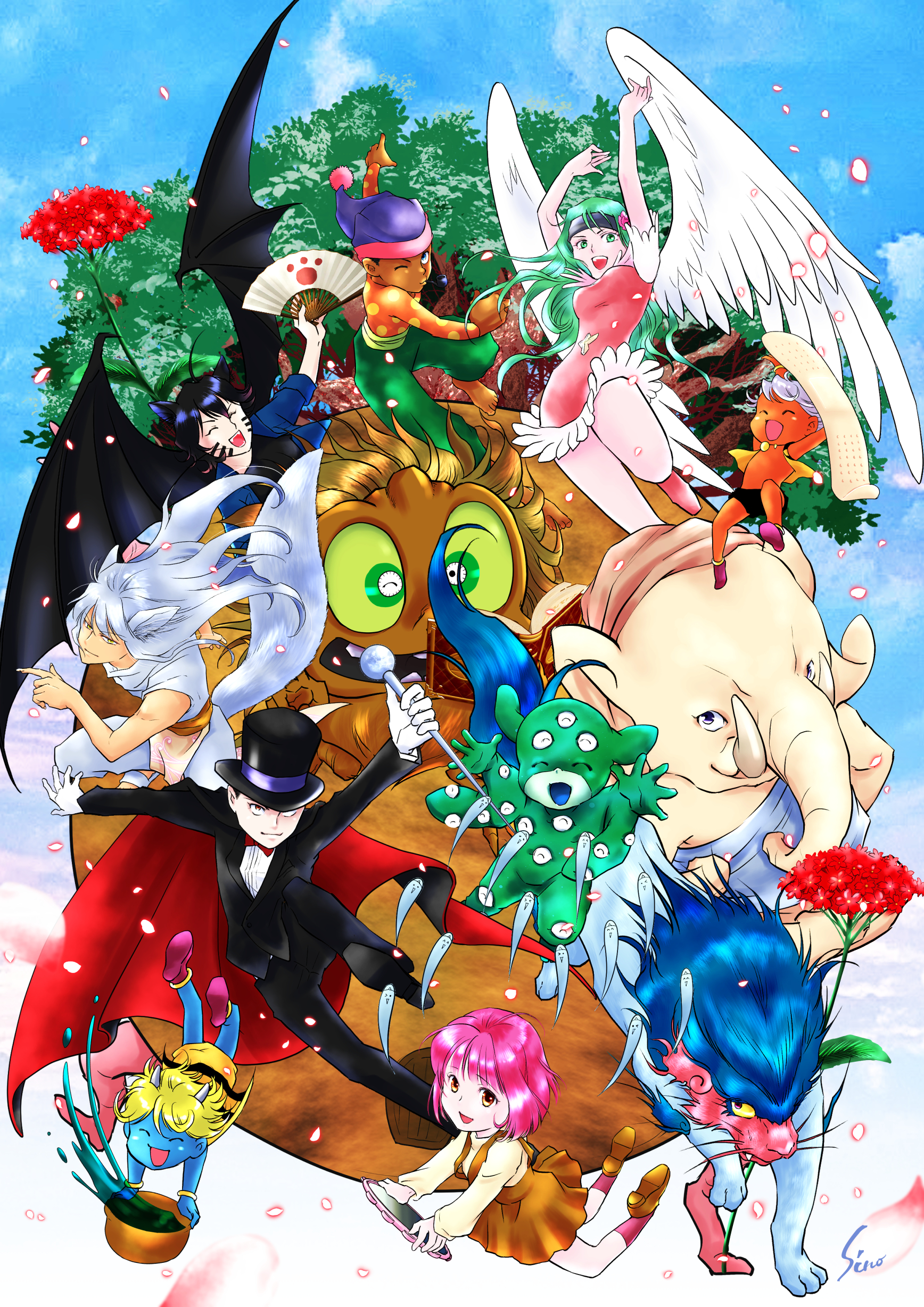 12使徒勢ぞろいです。